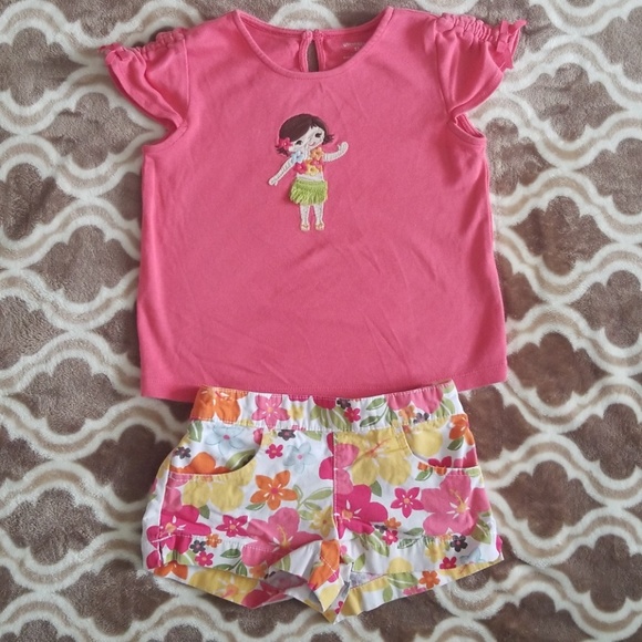 NWT GYMBOREE Pink Knit Shorts 2T